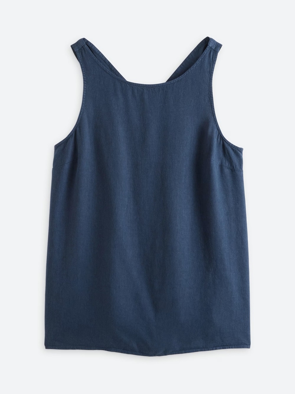 Market & Spruce Navy Scoop Neck Tank Top